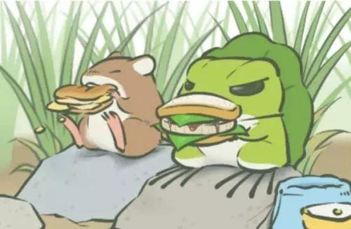 网红青蛙变打气别吃瓜,别吃瓜，看它如何萌翻全场！  第3张